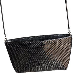 Mesh Black Dressy Crossbody Bag